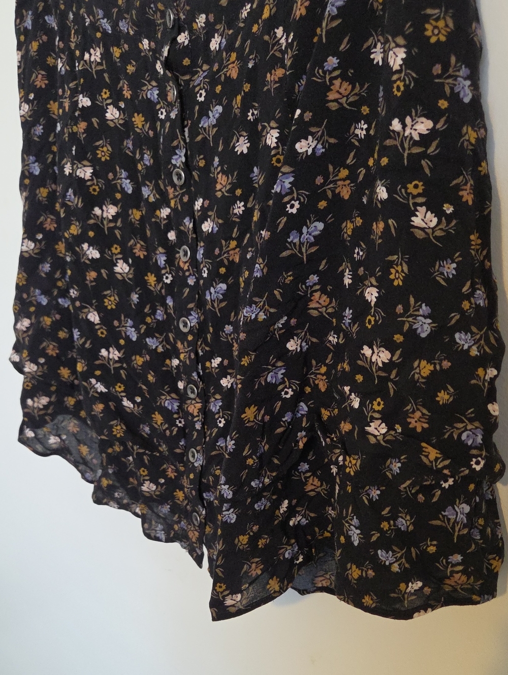 Free People She's A Dime Floral Button Down Skirt Small - Picture 6 of 10